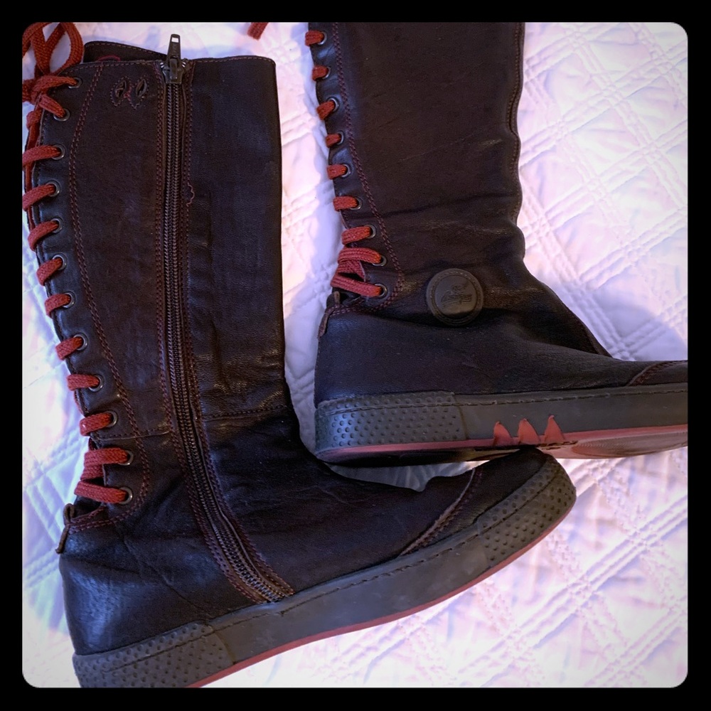 PATAUGAS Italian Big Girl Brn Boots.